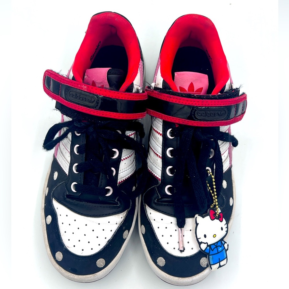 Hello Kitty Adidas Girls Tennis Shoes Size 6